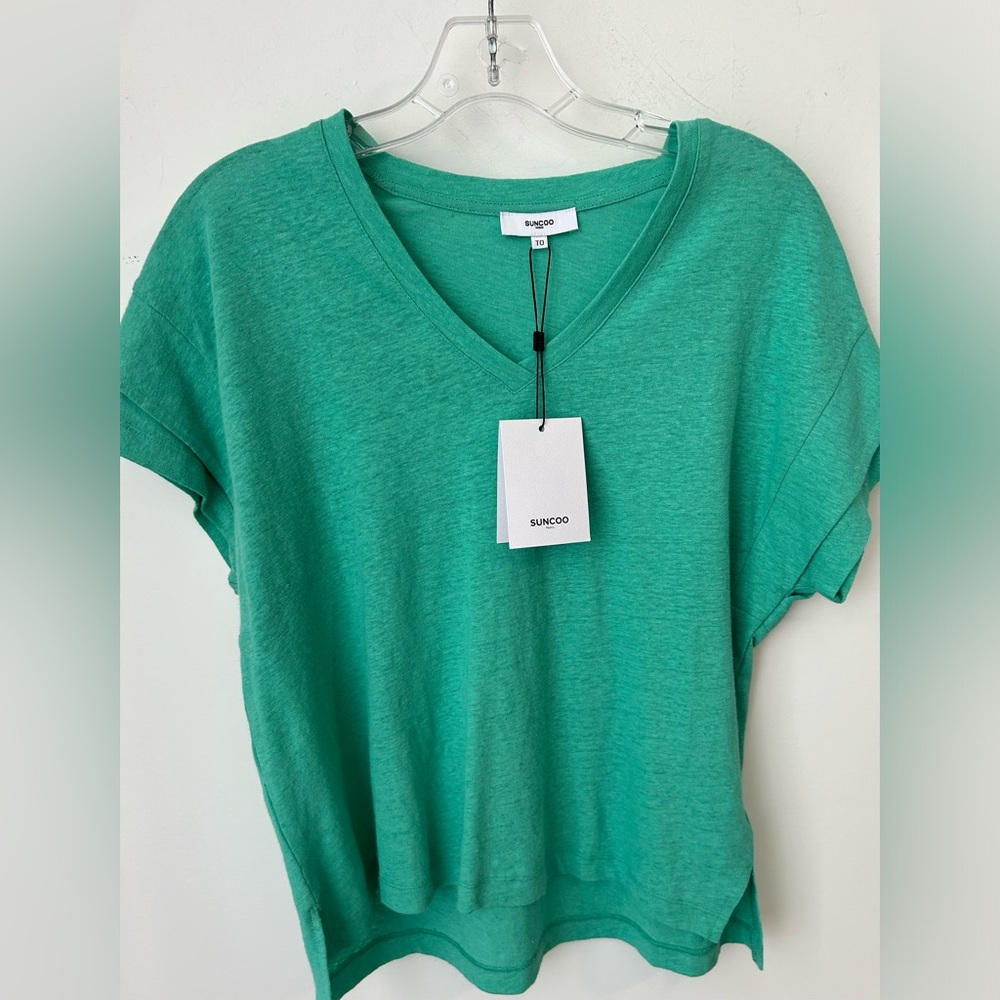 Suncoo Teal Green Top